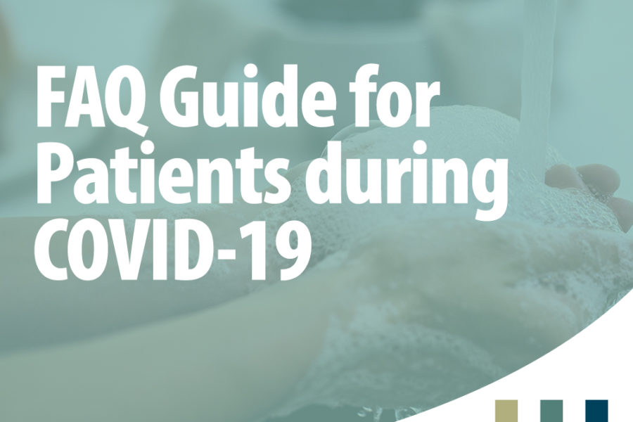 FAQ guide for patients during COVID-19