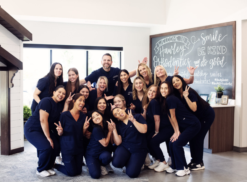 Hawley Orthodontics team
